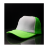 Gorra Verde Fluorecente Malla Blanca