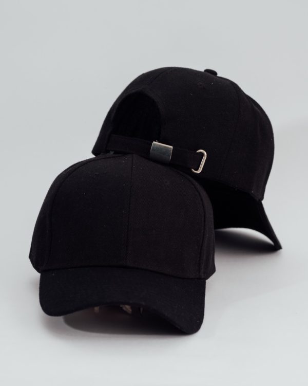 Gorra Acrílica Negra Hebilla – Home Caps Colombia