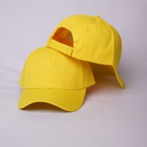 Gorra acrilica Velcro Amarilla