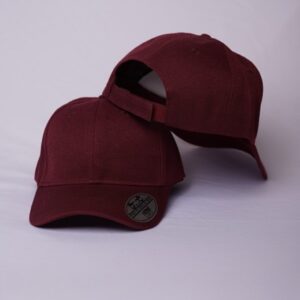 Gorra acrilica Velcro Terracota