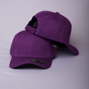 Gorra acrilica Velcro Morada