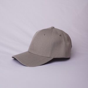 Gorra acrilica Velcro Gris